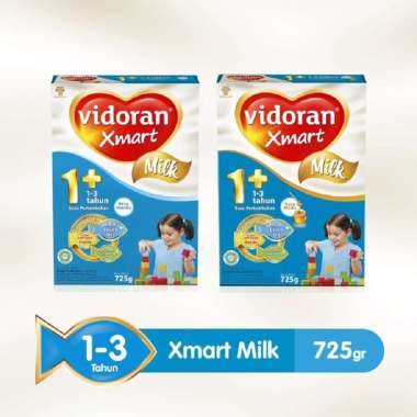 Vidoran Xmart Milk 1+ 725gr - Susu Vidoran 1-3 Tahun vanila