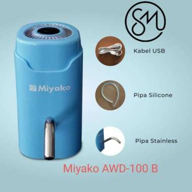 pompa air galon elektrik Miyako AWD-100 B / NP - Biru