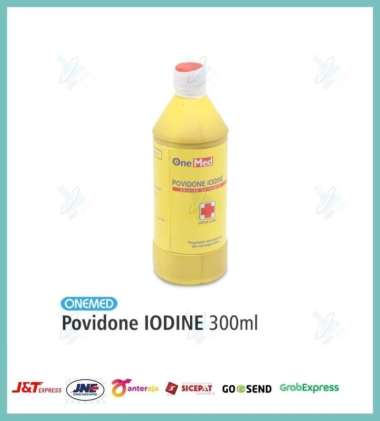 Povidone Iodine OneMed 300ml / Povidone Iodine 100 ml Onemed 300 ml