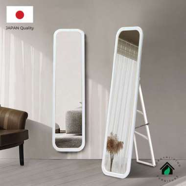 TORAYA - Cermin Full Body/ Cermin Dinding/ Standing Mirror/ Cermin Estetik Minimalis Murah MR-160R