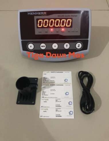 Indikator/ Kepala Timbangan Henherr Double Display
