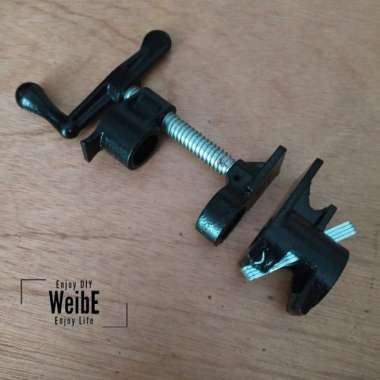 Pipe Clamp Penjepit Kayu Jati Belanda Bar Clamp 1/2 Inch Orange