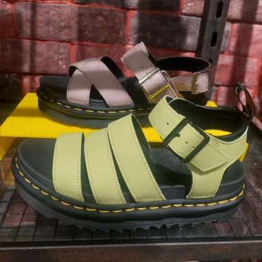 SANDAL DR MARTENS DOCMART BLAIRE GREEN SIZE 36 - 41 NEW ORIGINAL