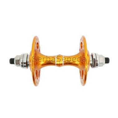 Formula Hub Sepeda 32H Seald Bearing High Flange 100mm Gold