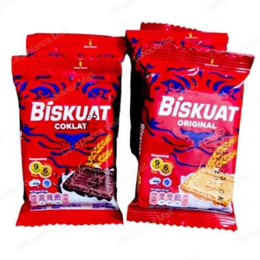Biskuat Biskuit 1000an [isi 20/bungkus] Coklat