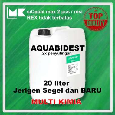 Aquabidest / Aquabides / Aquabidestilata 20 Liter