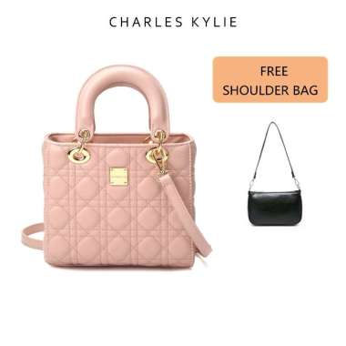 Tas Tangan Wanita Import Wanita/Tas Selempang Wanita Murah Tas Sling bag Wanita#2510 +PAPERBAG PINK