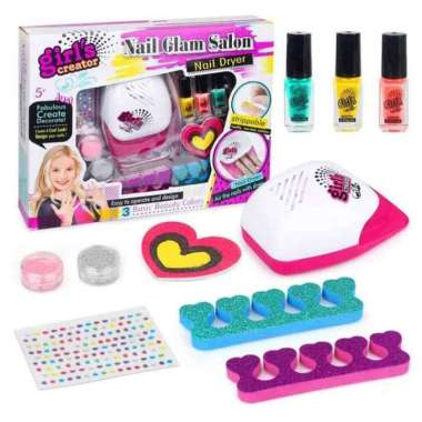 MAINAN PENGERING KUKU × NAIL ART KUTEK KUKU