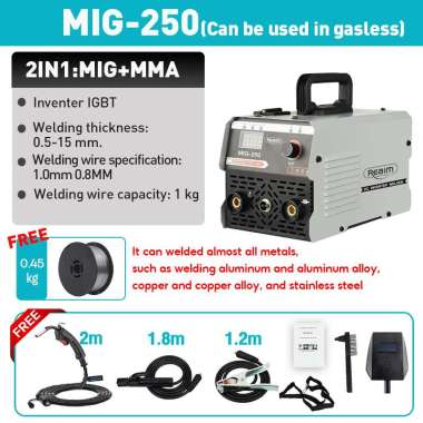 Mesin Las Inverter MMA 120 IGBT MIG-250(MIG+MMA)