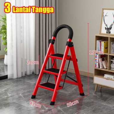 Tangga Lipat 3-4-5-6 Step 500kg R Tangga Lipat 3 Step