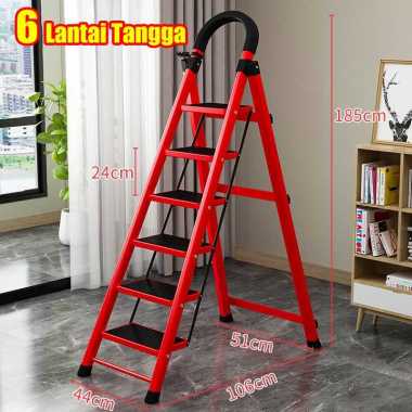 Tangga Lipat 3-4-5-6 Step 500kg R Tangga Lipat 6 Step