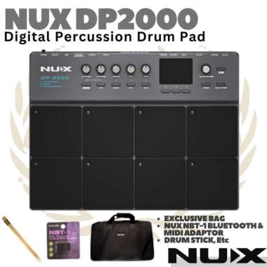 NUX DP2000 Digital Percussion Electric Drum Pad | Elektrik DP-2000