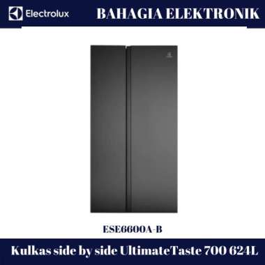Electrolux Ese6600A-B Kulkas Side By Side Diskon
