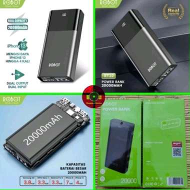 Power Bank Robot RT22 20000Mah Powerbank 20000 Mah Original