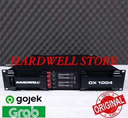 Power Amplifier 4 Channel Hardwell DX 1004 ORIGINAL Multicolor