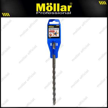 MOLLAR Mata Bor Beton 12 mm x 210 mm SDS Plus Tembok Hammer Drill Bits