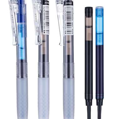 Pulpen Jel M&G AGPJ9071 Titan Gel Pen Fast Drying Black 0.5mm