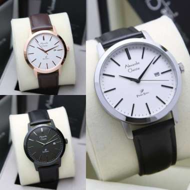 ALEXANDRE CHRISTIE AC 1007 AC1007 LEATHER JAM PRIA ORIGINAL ORI BLACK