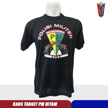 Kaos PM Target Gambar - Kaos Target PM