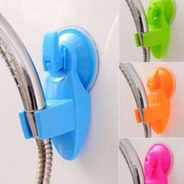 Gantungan Shower Mandi Suction Cup Hanger Holder Dudukan Shower Tempel