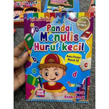 Buku lancar membaca tanpa mengeja buku paud belajar membaca Menulis huruf kecil