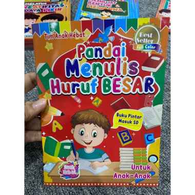 Buku lancar membaca tanpa mengeja buku paud belajar membaca Menulis huruf besar