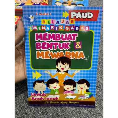 Buku lancar membaca tanpa mengeja buku paud belajar membaca Membuat bentuk