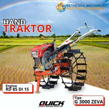 Mesin Traktor Sawah G3000 Zeva engine 8.5 hp kubota include kelengkapan Standard