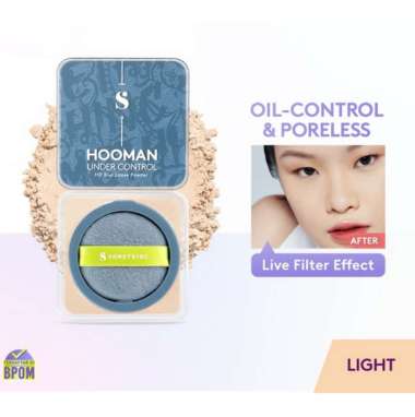 Somethinc Hooman Under Control Hd Blur Loose Powder Light
