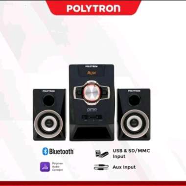 Speaker Multimedia Polytron PMA-9321 | PMA9321 usb bluetooth radio
