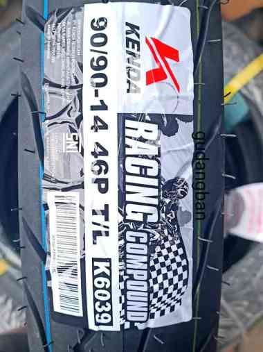 KENDA K6039 90 90 14 SOFT COMPOUND Sport Racing Ban luar Tubeless Motor Matic Mio Beat FREE PENTIL O