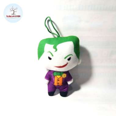 Boneka Ganci Joker Superhero Dc Comics Happy Meal Mcd Plush Doll Toys
