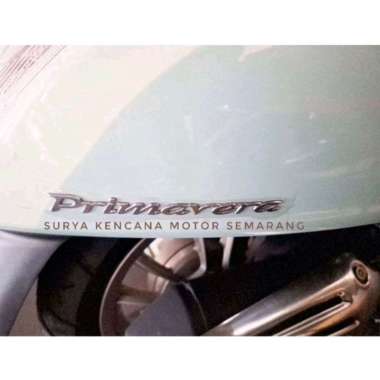 Logo emblem samping PRIMAVERA Vespa Matic Primavera original