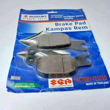 Kampas Rem Belakang Motor Suzuki Satria Fu Injeksi Satria Fu Fi Original Asli SGP Suzuki Genuine Par