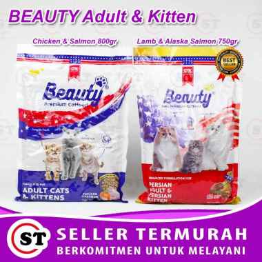 BEAUTY CAT FOOD - Makanan Pakan Premium Kucing Kering Beauty Dry Cat Adult Kitten Gold BEAUTY GOLD 7