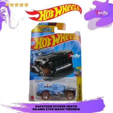 Hot Wheels Lets Race Hotweiler Biru HW Mega Bite