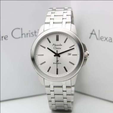 ALEXANDRE CHRISTIE AC 1017 AC1017 PRIA SILVER WHITE ORIGINAL