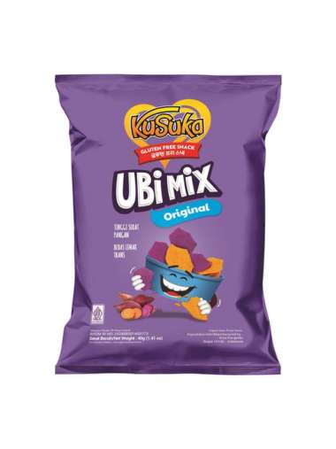Kusuka Gluten Free Snack Ubi Mix Original 40g