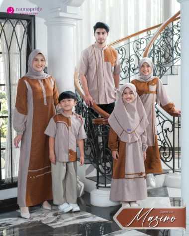 Raunapride Sarimbit Keluarga Lebaran 2024 / Masimo Teracotta BOY XL