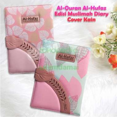 PROMO - AL-QURAN AL-HUFAZ A5 EDISI MUSLIM/MUSLIMAH MODEL DIARY, BIRU &amp; PINK Pink