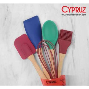 Cypruz Carolyn Utensil Set Complete 6 Pcs / Cypruz Am1515 Spatula Set
