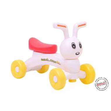LABEILLE RIDE ON SMART RABBIT KC 101 KC101 SEPEDA MOBIL KELINCI Merah Kuning