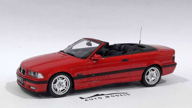 DIECAST 1/18 OTTOMOBILE BMW E36 M3 CONVERTIBLE RED 1995