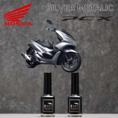 Cat Oles Silver Metalic Motor Honda PCX K97 Abu Metalik 15ml MULTYCOLOUR