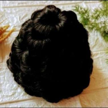 Sanggul Instan Cepol Modern HairBun Putri Raja - C B