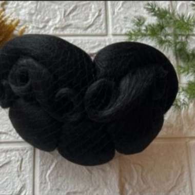 Sanggul Instan Cepol Modern HairBun Putri Raja - C A