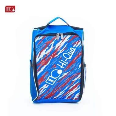 Hi-Qua Tas Selempang Olahraga Badminton - Tas Sepatu & Raket Biru