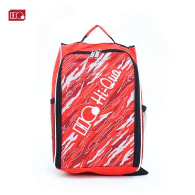 Hi-Qua Tas Selempang Olahraga Badminton - Tas Sepatu & Raket Merah