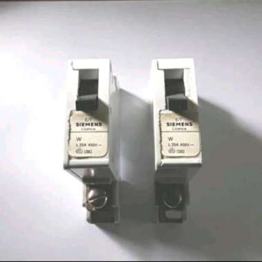 MCB 1P Model Lama-Jadul SK-S201 dan Siemens Ori Germany 25A Siemens
