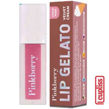 PinkBerry Lip Gelato Tint 4.2ml Coco Nude Pelembab Bibir